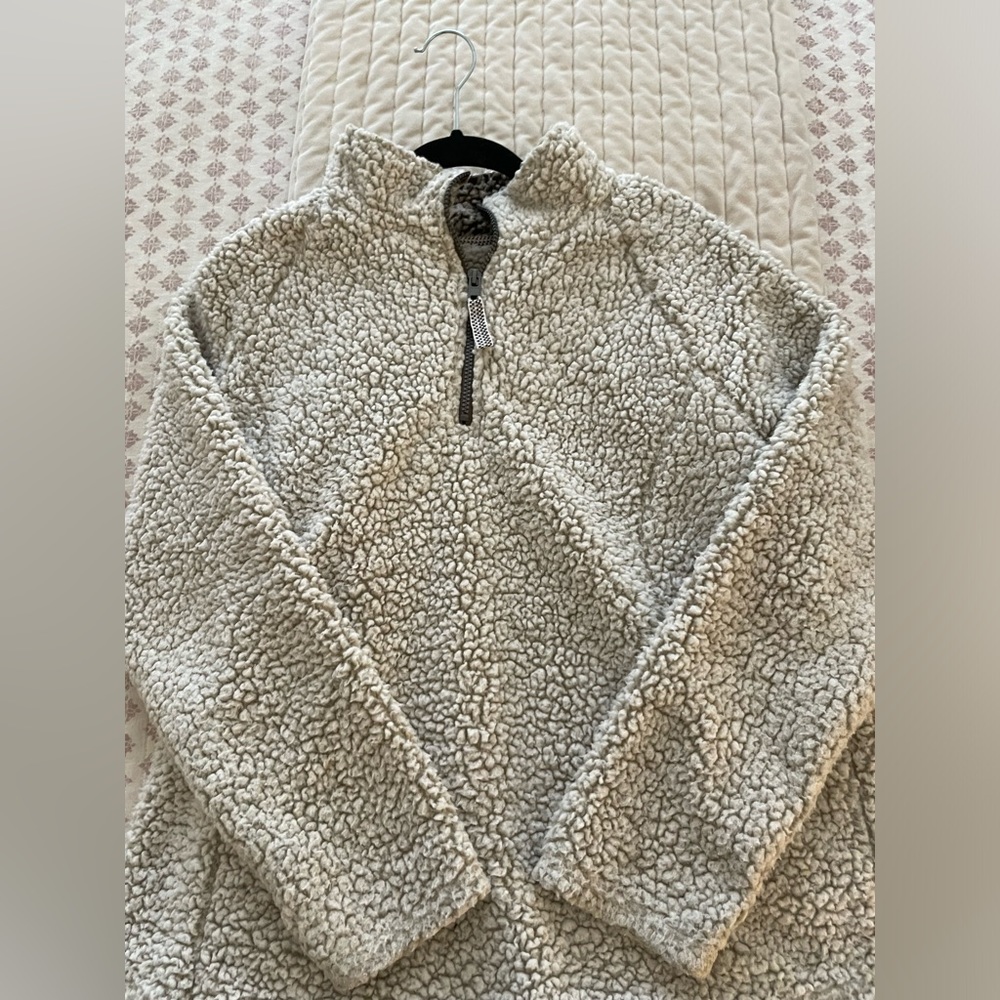 Cozy Sherpa Pullover - XL